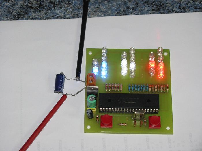 binary clock schematic