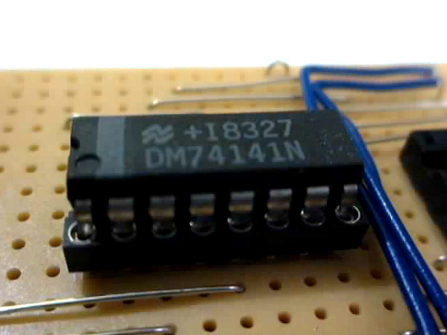 74141 BCD to DECIMAL high voltage driver for nixies