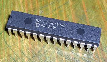 ENC28J60 Serial Ethernet Controller